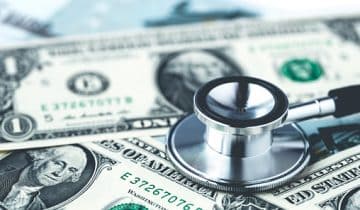 stethoscope and money