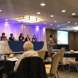 Eileen Levitt on TAB Talks panel