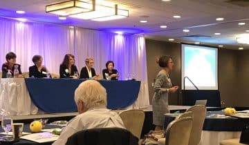 Eileen Levitt on TAB Talks panel