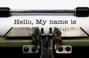 hello my name is