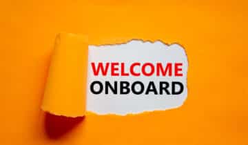 welcome onboard graphic