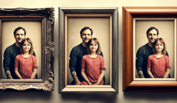 3 frames with the same image